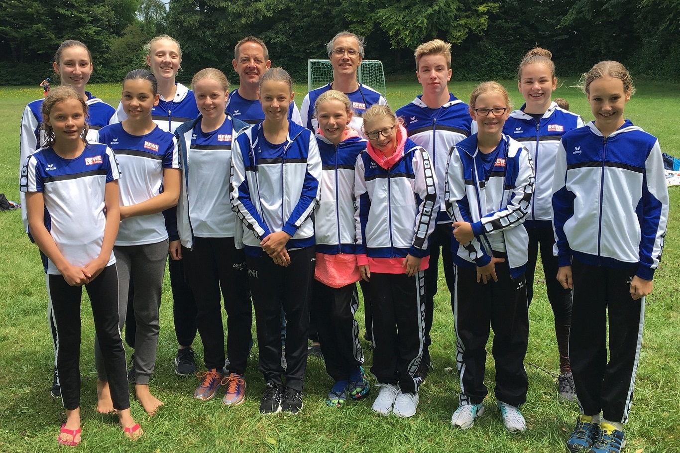 Mannschaftsfoto Kreis JG MS LB Erding 2018